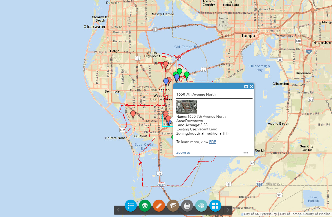 St Petersburg FL Geohub   BlueChips 